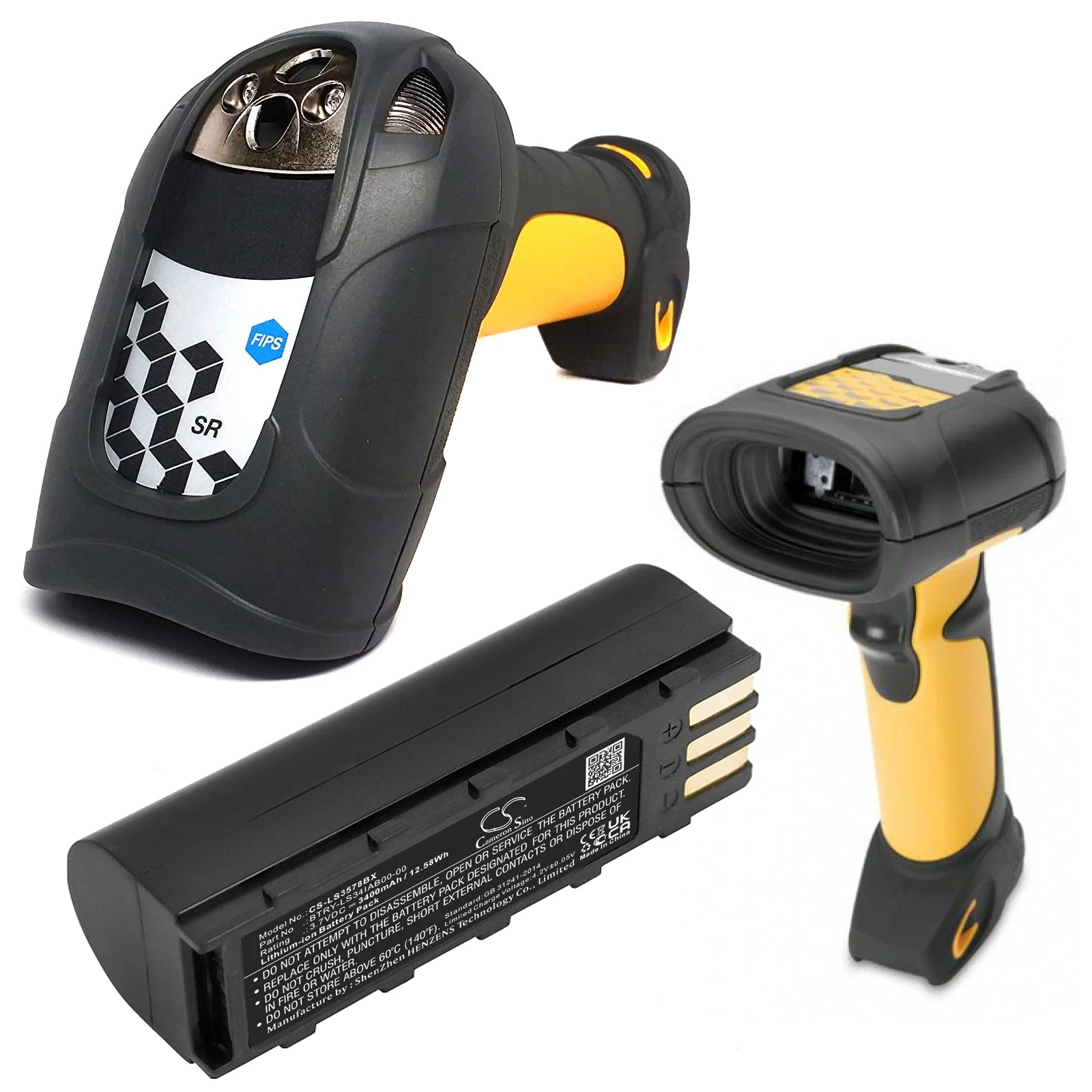 Аккумулятор 3400 мАч для Motorola Symbol 21-62606-01 BTRY-LS34IAB00-00 Honeywell 8800 LS3478 DS3478 LS3578 DS3578 XS3478 NGIS DSS3478