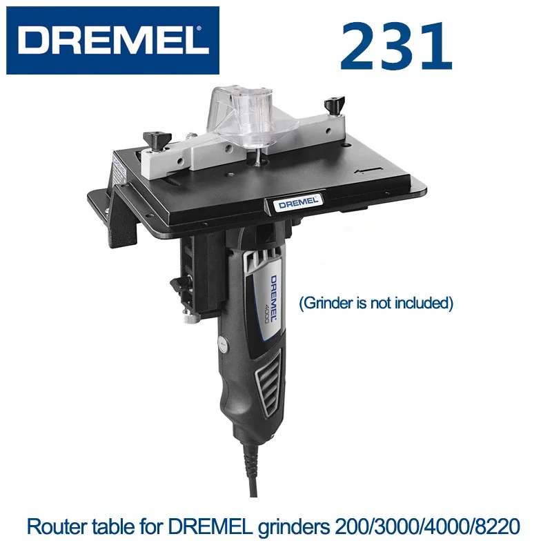 Dremel 231-01 Фрезерный стол Портативный вращающийся инструмент Формирователь и