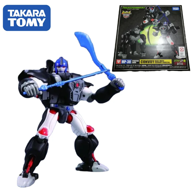 

В наличии TAKARA TOMY Beast War KO MP38 Mp-38 Optimus Primal, коллекция подвижных кукол Optimus