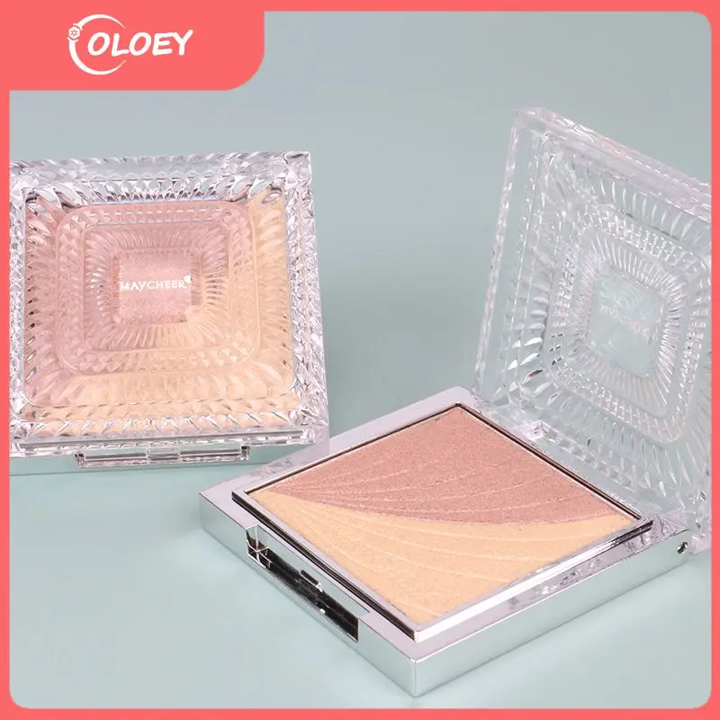 

3D Highlighter Pressed Powder Coating 2 Color Makeup Brighten Skin Tone Natural Glitter Face Brightening Highlight Cosmetics Hot