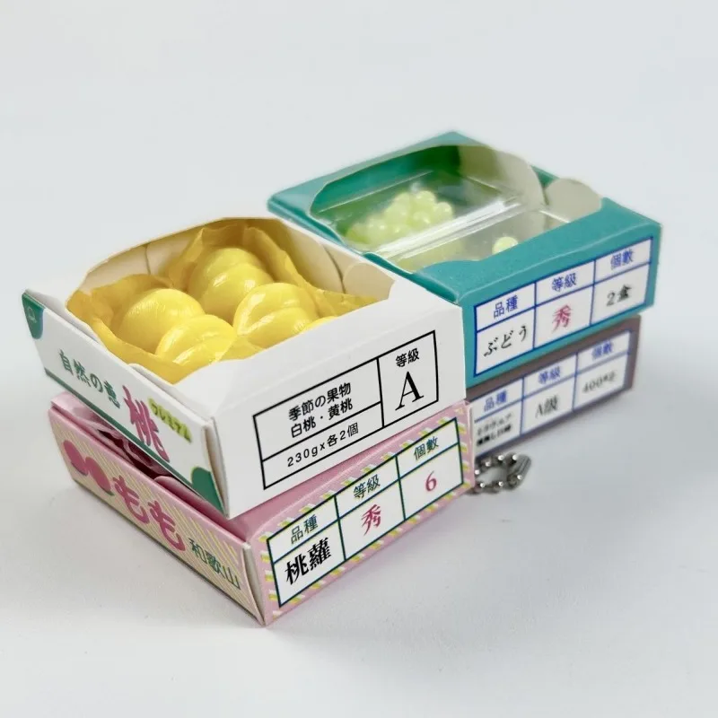 Мини-игрушка в виде капсулы с фруктами для детей креативная игрушка Имитация