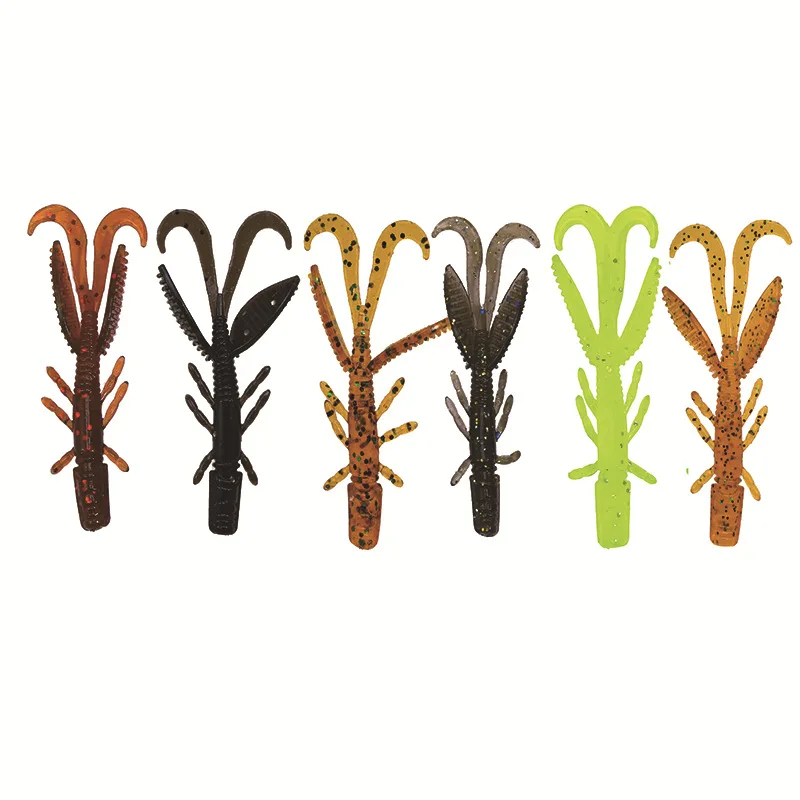 

Artificial Bait 5.5CM/1.4G Silicone Plastic Spinning Soft Lure Fishing Supplies Tackle Gear Accessories Wholesale