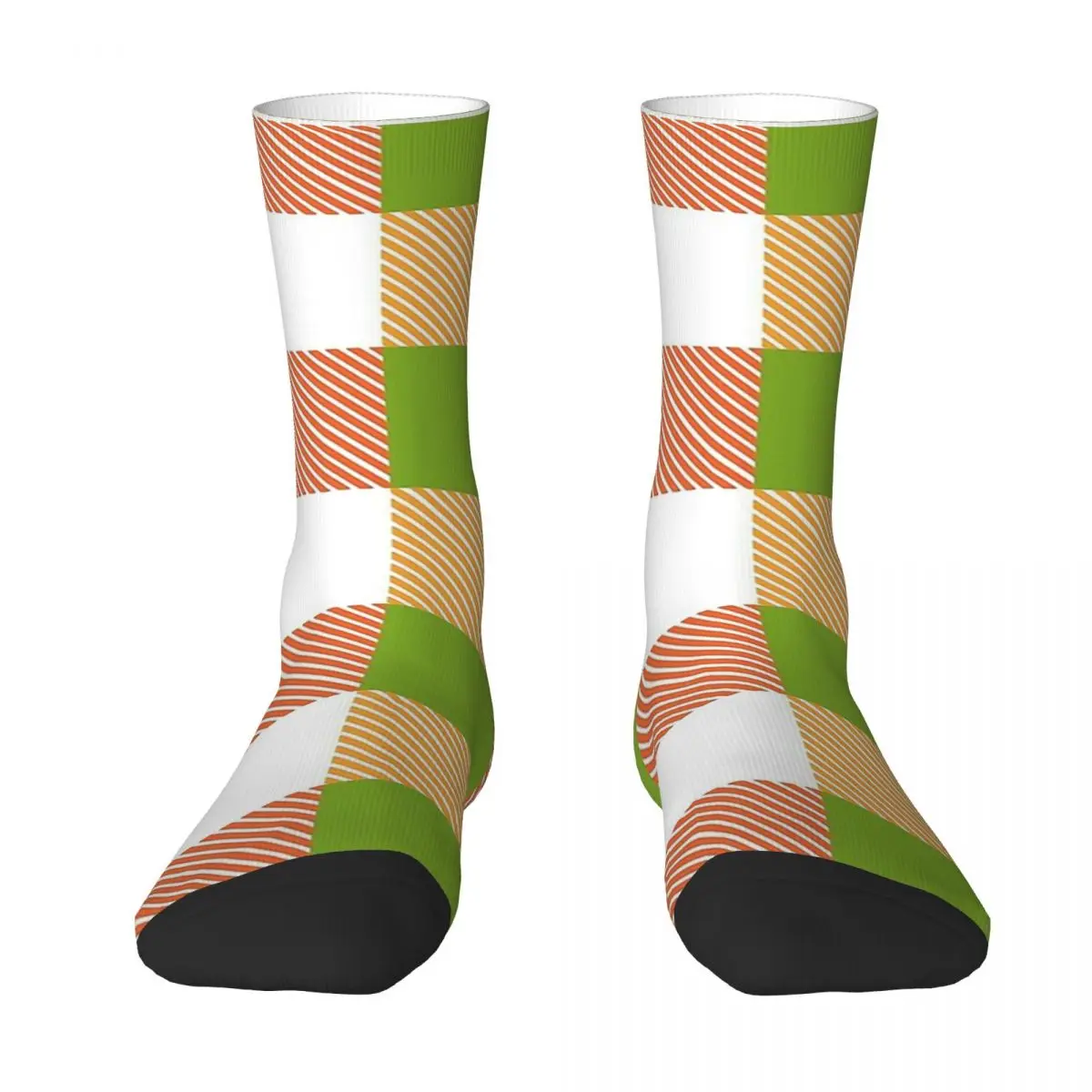 

Colorful Plaid Pattern Lattice Unisex Winter Socks Cycling Happy Socks street style Crazy Sock