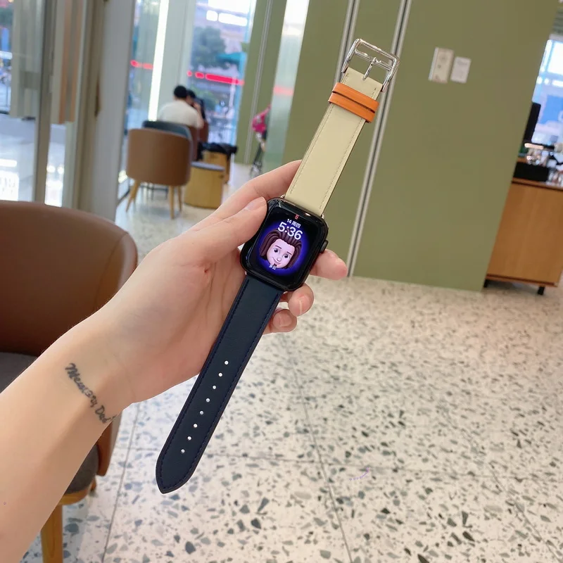 Фото Кожаный ремешок для Huawei Watch Fit 2, сменный ремешок для умных часов, спортивный браслет в стиле ретро, браслет correa, аксессуары для Huawei Fit 3, №3