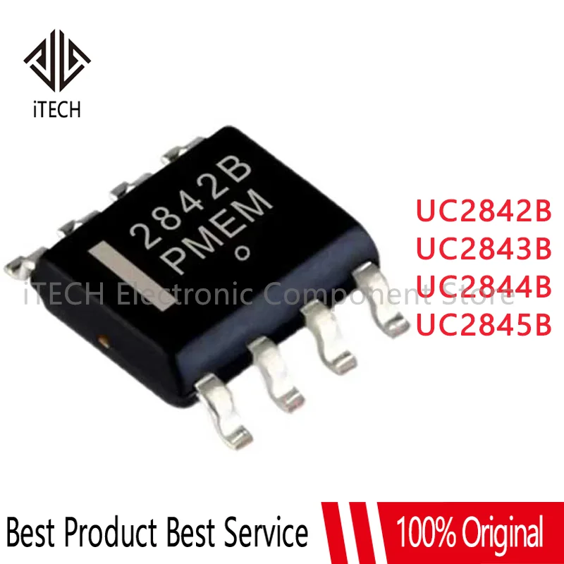 

10 шт., UC2842B 2842B UC2843B 2843B UC2844B 2844B UC2845B 2845B SOP-8
