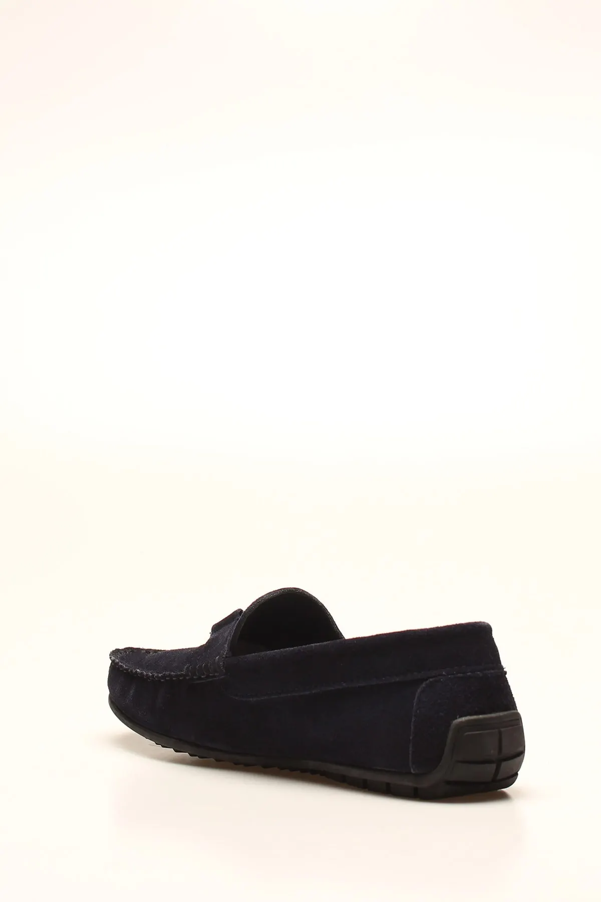 

Fashion Style Navy Blue Suede Genuine Leather Casual Classic Shoes