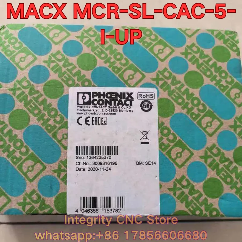Фото Новый модуль ПЛК MACX MCR-SL-CAC-5-I-UP 2810625 №2