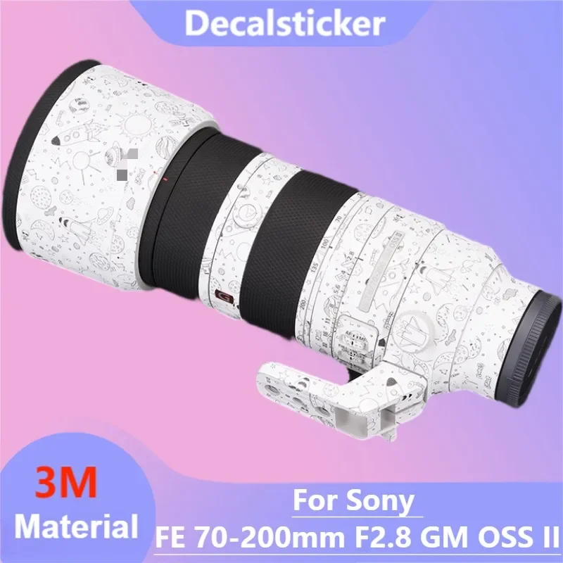 FE 70-200 2 8 II наклейка на кожу виниловая пленка защитная для объектива Sony мм F2.8 GM OSS