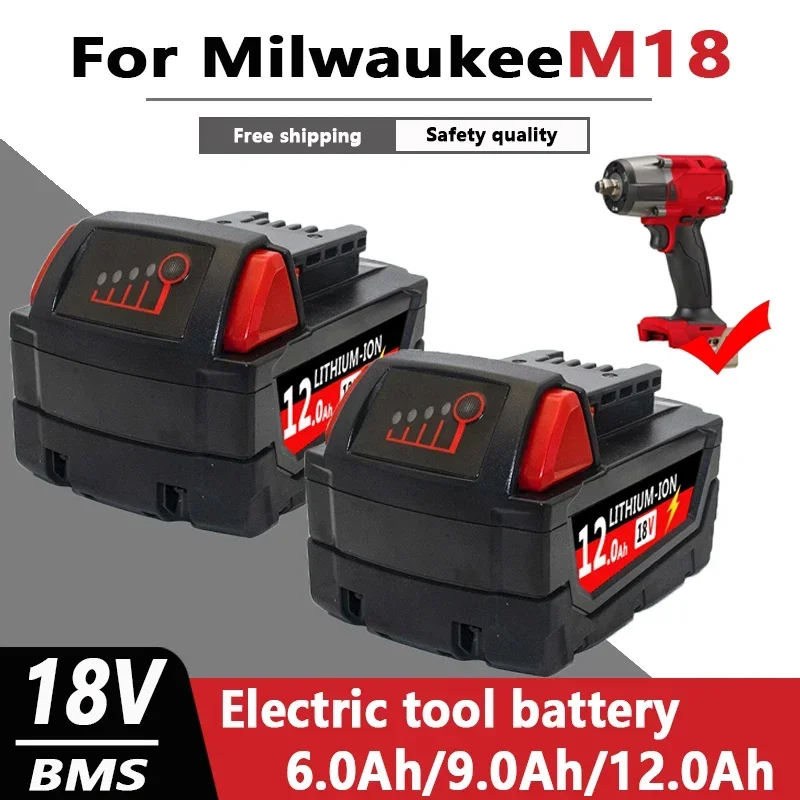 Аккумулятор для Milwaukee 48-11-1852 M18 XC 12 0 Ач