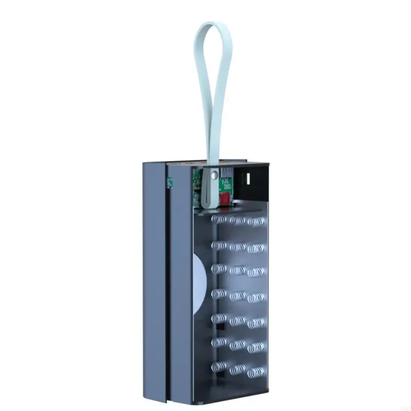 J1HC 18650 Без сварка банка батарея Box 5V-3A 9V-2A 12V-1.5A 1 SET