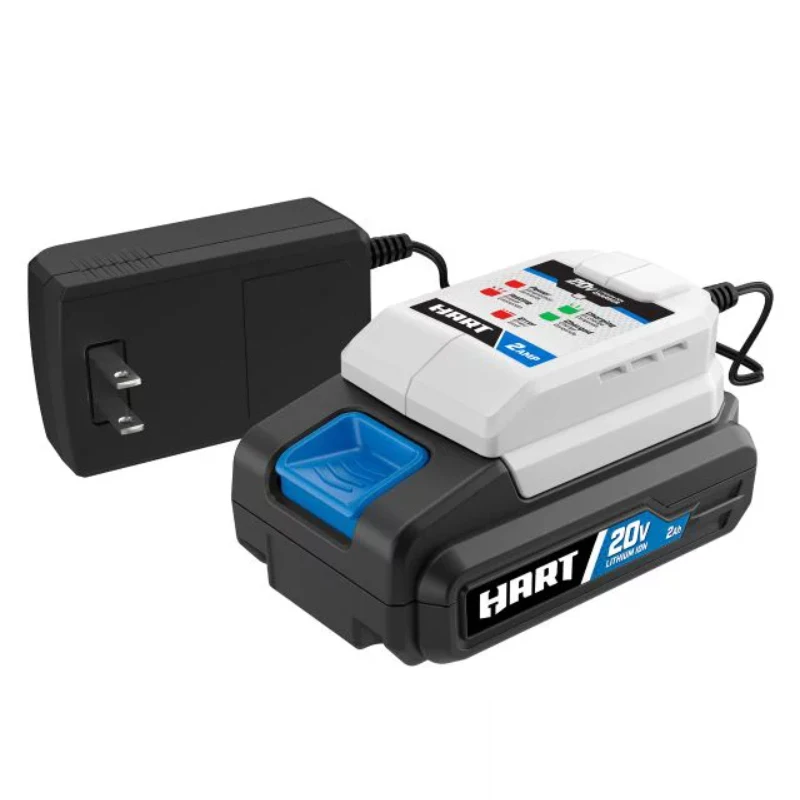 

HART 20-Volt Lithium-Ion 2.0Ah Battery and 2Amp Fast Charger
