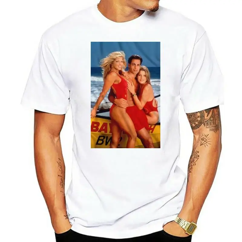 

Baywatch TV Show Player Licensed Adult T Shirt