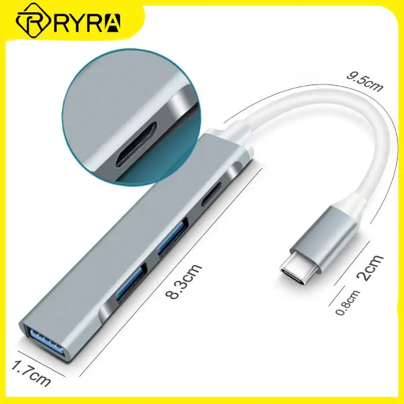 

RYRA Expansion Dock USB3.0 Hub Multi-port 4 Ports PC Laptop Docking Station High Speed Extender Compatible Reader Expansion Dock
