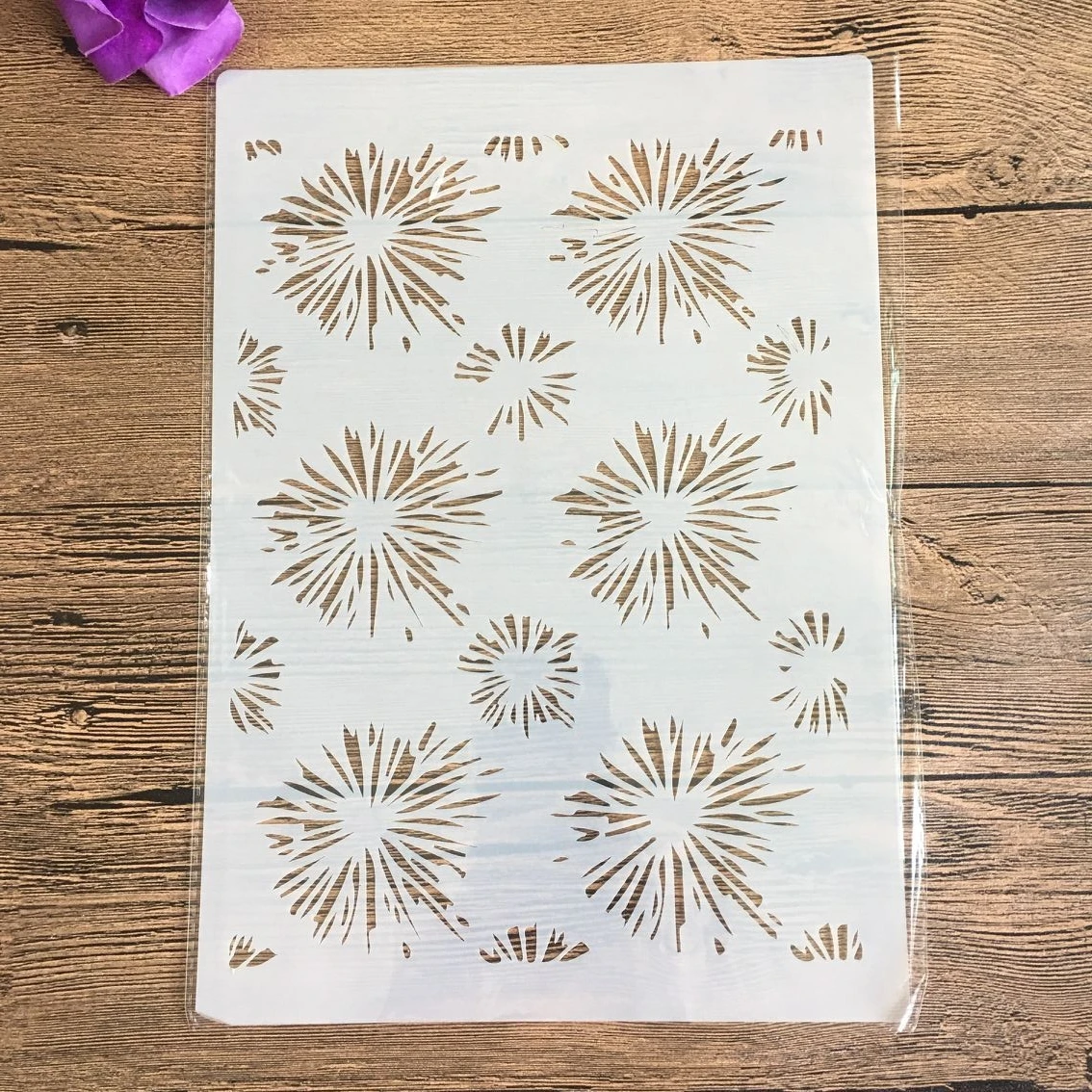 

Декоративные трафареты PenhuaMoban с цветочным рисунком