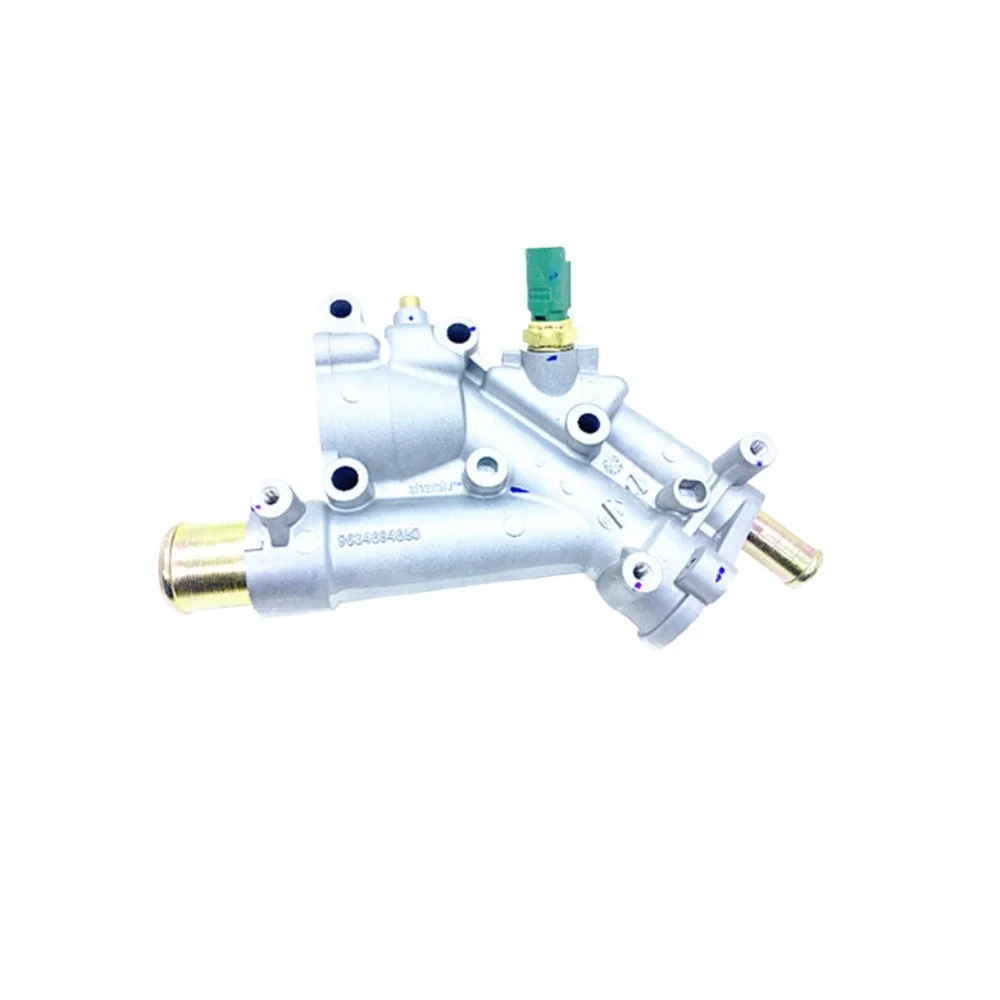9653298580 1336Q 4 Новый корпус термостата в сборе водяной фланец для Peugeot Citroen C5 C4 406 307 206