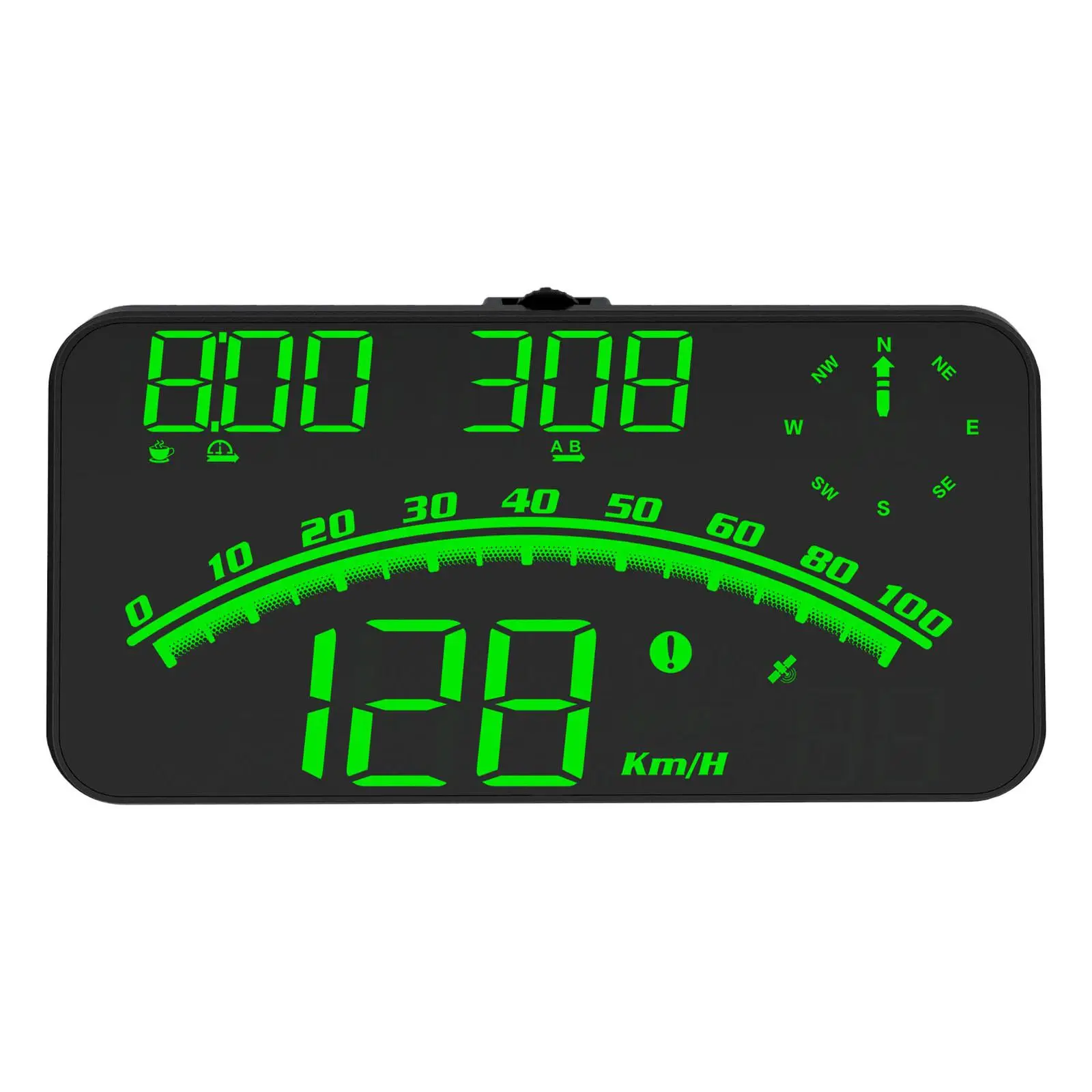 Автомобильный GPS-дисплей HUD цифровой дисплей напоминание о усталости и вождении 4