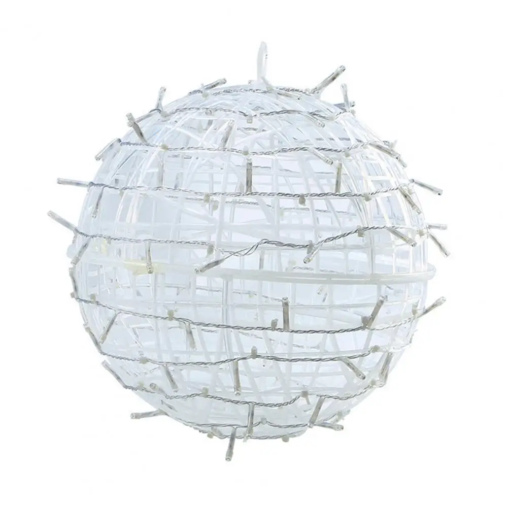 

Долговечный большой садовый креативный ротанговый шар, стильная светодиодная лампа, Декор, привлекательная садовая лампа без бликов для до...