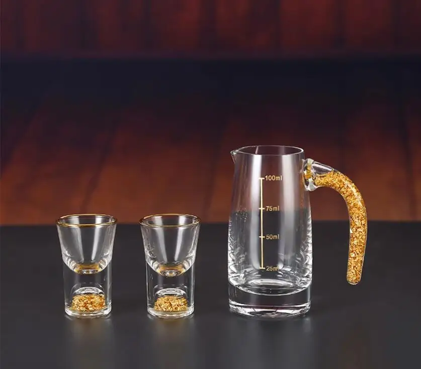 Прозрачное стекло в китайском стиле Crystal Spirit Sober Home Liquor Friends Party Vodka Brandy Wine Set