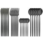 24 шт.набор, столовые приборы из нержавеющей стали