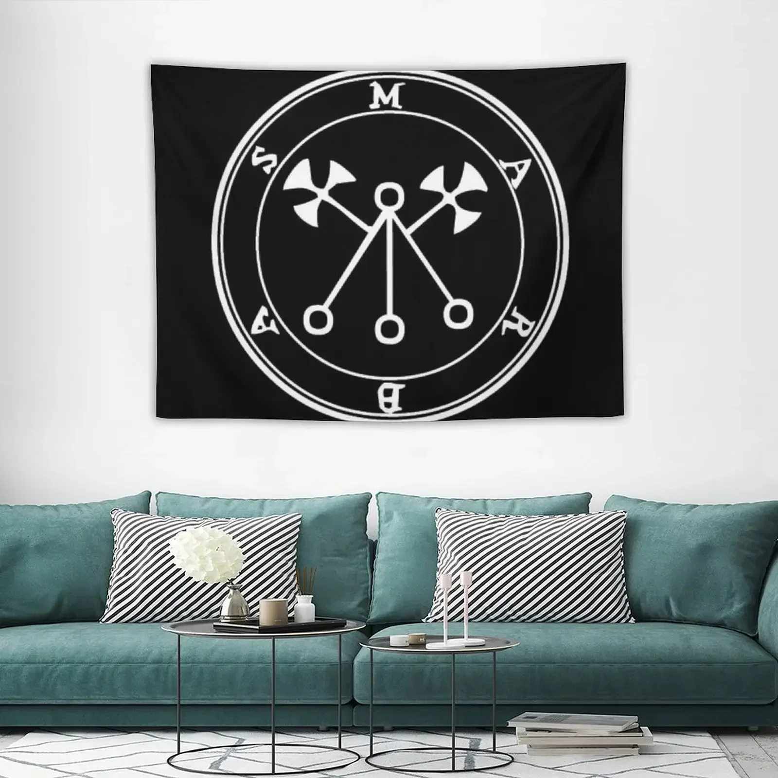 Демон Марбас Гобелен из полиэстера