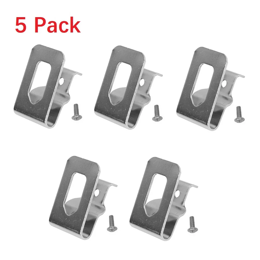 

5pcs Belt Clip Hook Electric Drill Belt Hook For DeWalt 20V Max Li-Ion DCD980 DCD985 Hammer Drill Driver Power Tool Accessories