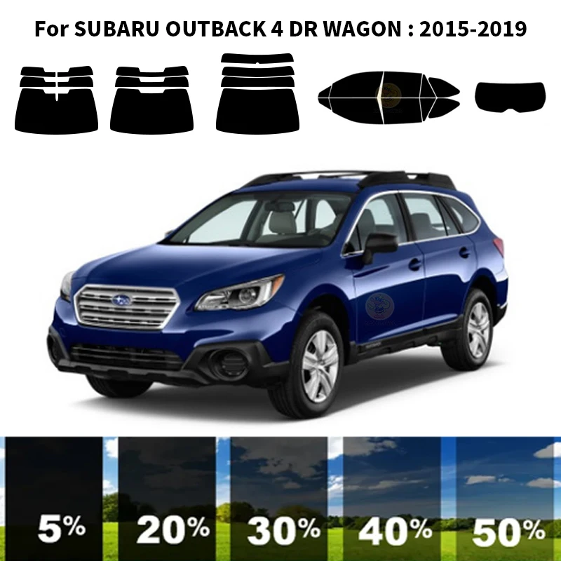 

Precut nanoceramics car UV Window Tint Kit Automotive Window Film For SUBARU OUTBACK 4 DR WAGON 2015-2019
