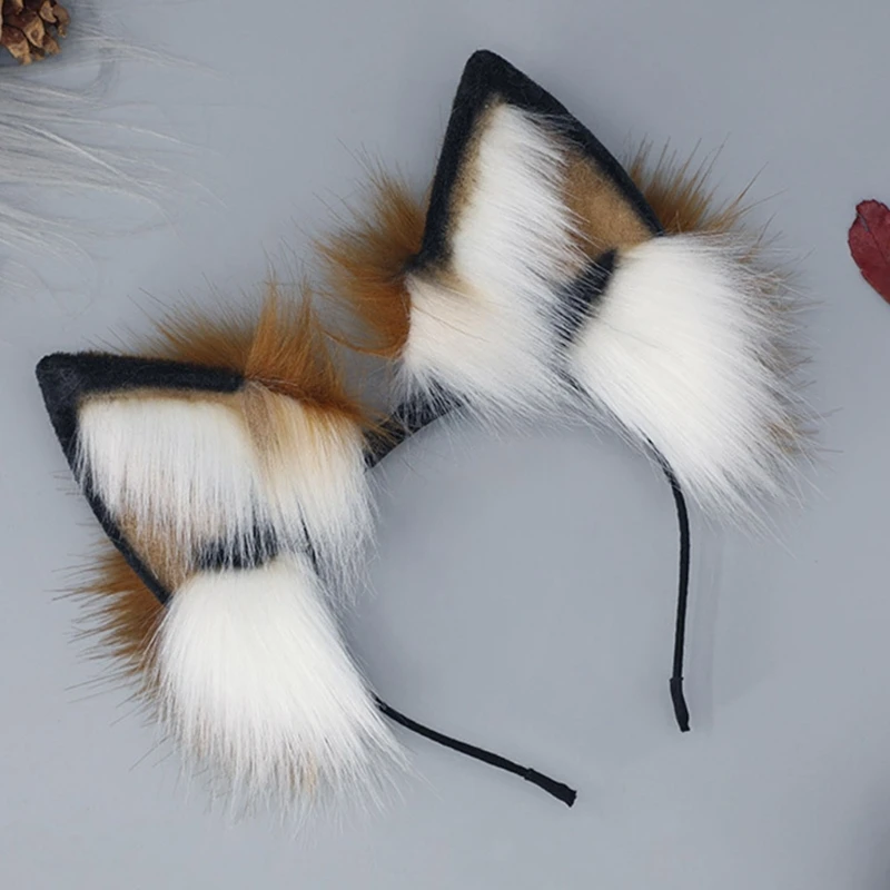 Ободок для волос с ушками цвет в ассортименте