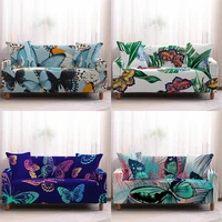 home decor sofa cover all inclusive dustproof spandex sofa covers for living room abstract butterfly pattern cushion cover