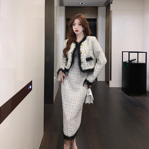 Сексуалды твид юбка Сексуалды твид юбка