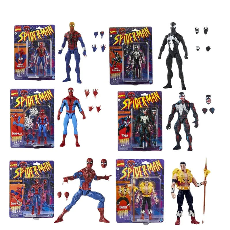 

Hot Toys Marvel Venom Avengers Alliance Surrounding Spider Man Craven Articulated Handmade Model Decoration Toy Gift