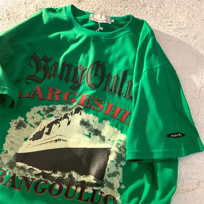 

Футболка мужская и женская с коротким рукавом, из 100% хлопка