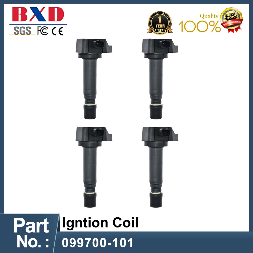 

1/4 шт. 099700-101 30520-RNA-A01 30520RNAA01 Катушка зажигания для HONDA CIVIC FR-V STREAM CROSSROAD ACCORD 1,6 1,8 2,0 UF582 C1580
