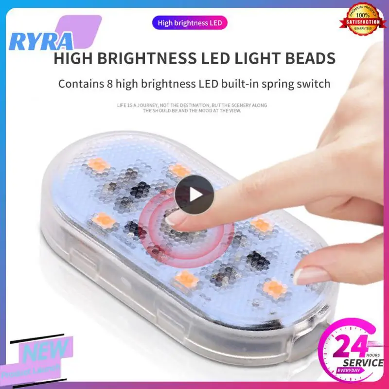 

Decorative Lamp 5v Universal Car Door Roof Light Car Interior Roof Reading Lamp Car Accessories Led Usb Led Night Light Portable