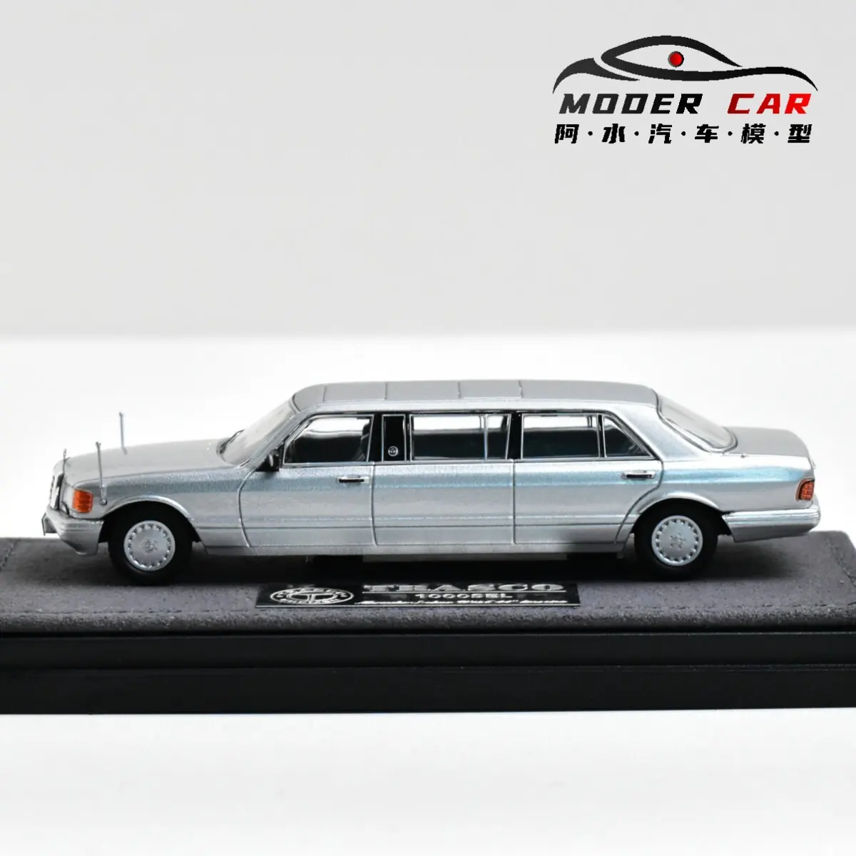 Коллекция MZS 1:64 560SEL W126 Trasco 1000SEL Модель автомобиля из литого металла (art.: 3920dd18ff178) - 3920dd18ff178