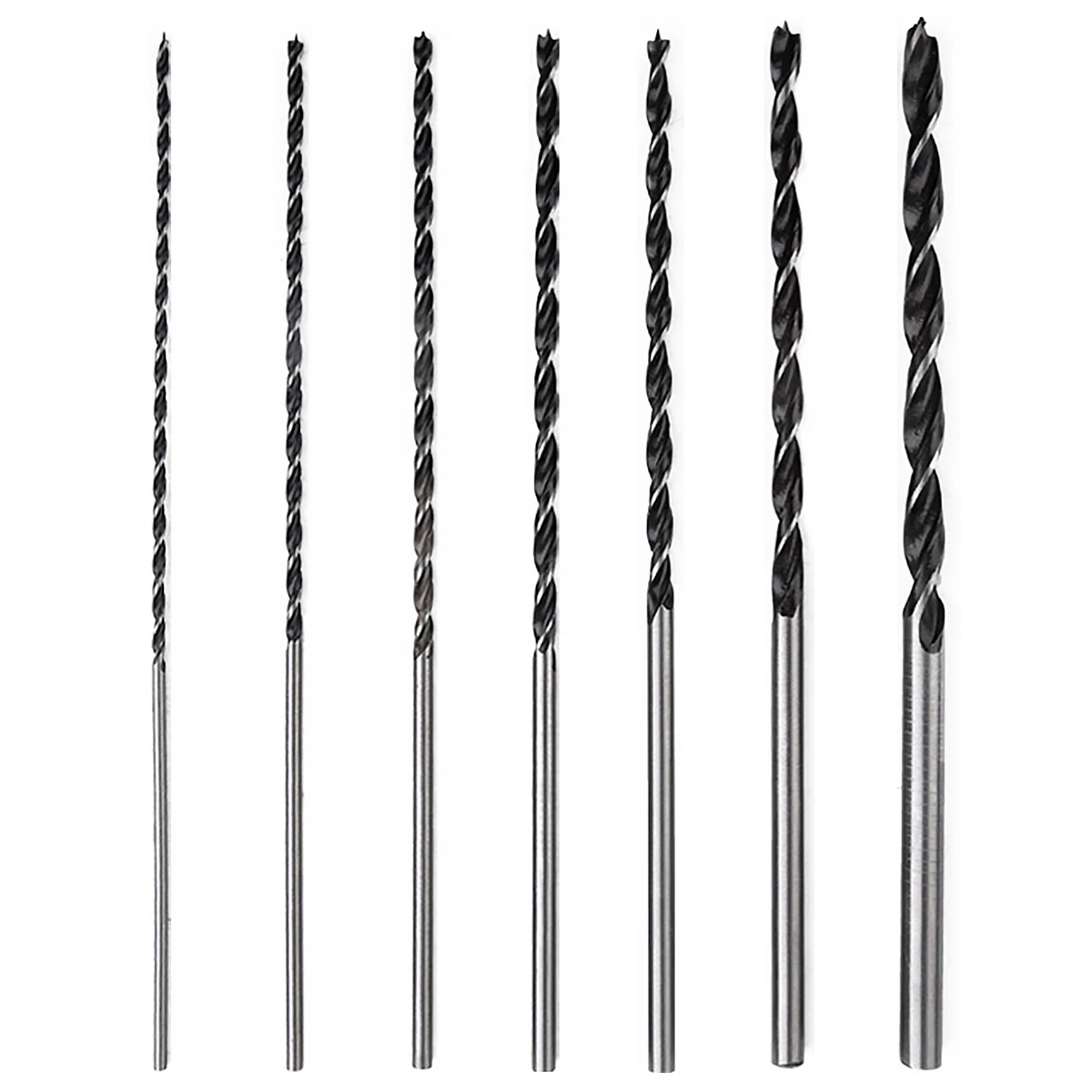

High Carbon Steel Twist Drill Bit 4-12mm Diameter Drill Bit Extra Long HSS Straight Shank Auger Twist Drill Bit Set Power Tool