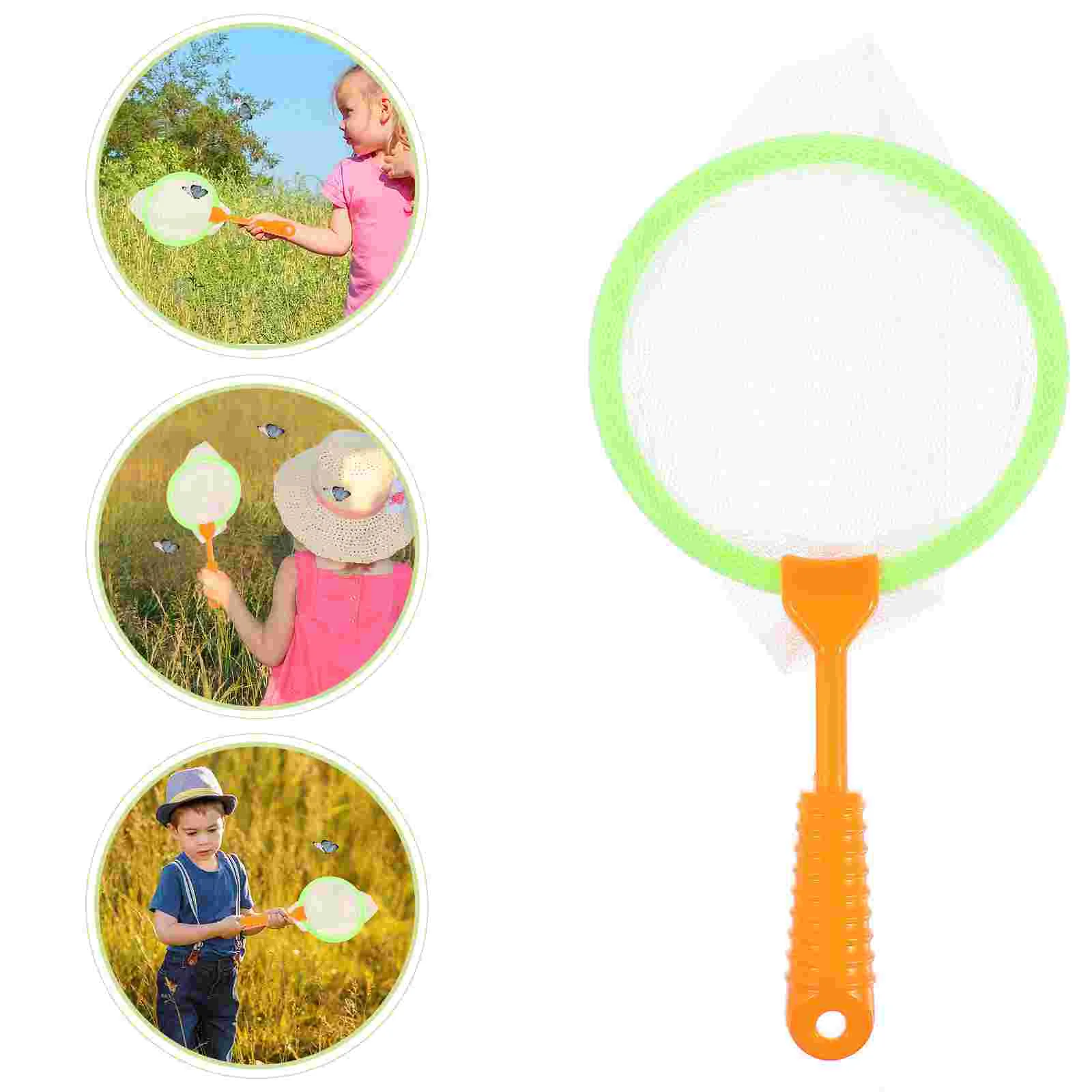

4 Pcs Bath Toys Insect Collecting Net Tool Park Fishing Tools Plastic Large Nets Kids Bug Catcher Child Adventure Collection