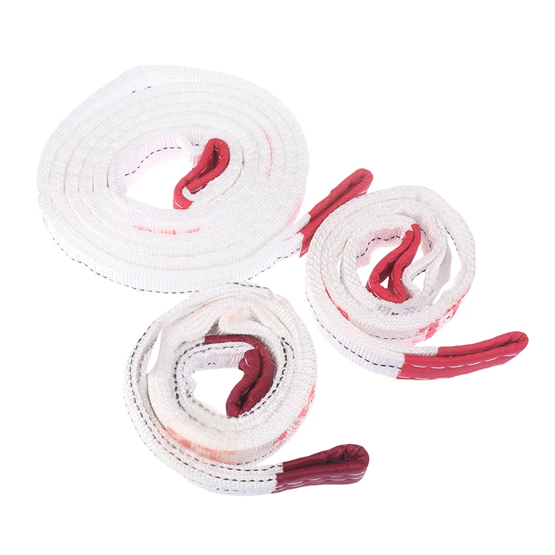 Практичный промышленный подъемный ремень износостойкий белый Плоский для