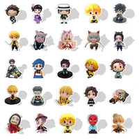 bandai epoxy demon slayer anime resin charms diy flat bottom jewelry findings accessories wholesale gifts for decoration qhy77