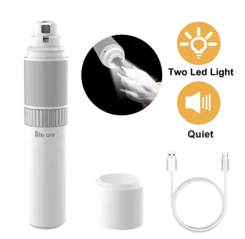 

Электрические ножницы JiaQi для ногтей домашних животных, машинка для стрижки когтей с питанием от usb, автоматические машинки для маникюра