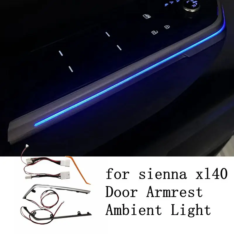 Внутреннее окружающее освещение дверная ручка лампа для аксессуаров Toyota Sienna xl40