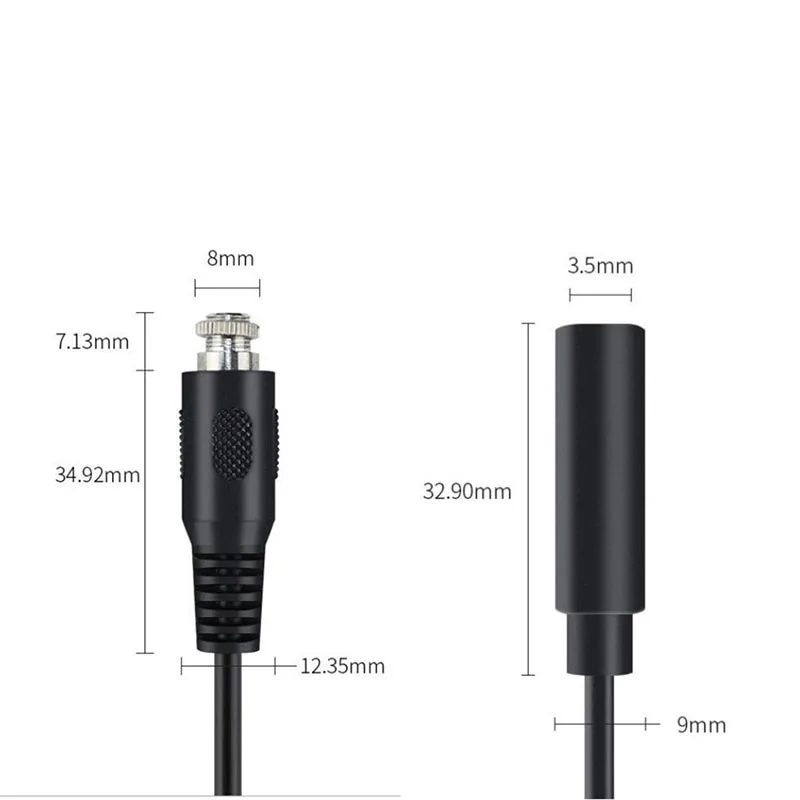Наушники 3 5 мм Aux стерео гнездо-мама винтовой кабель удлинительный
