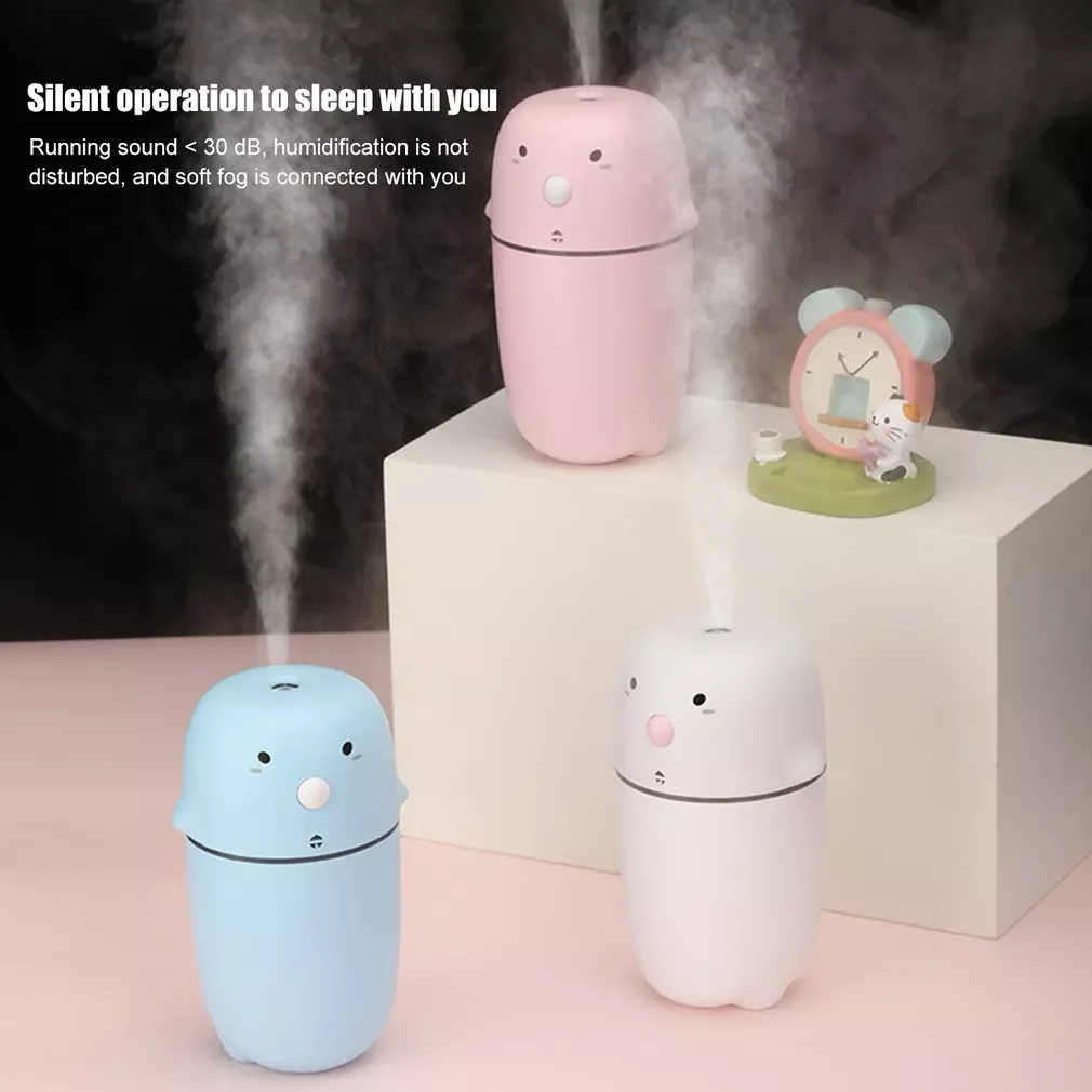 

Usb Cute Pet Humidifier Household Gifts Mini Small Bedroom Desktop Car Aromatherapy Air Humidifier New Versatile And Durable