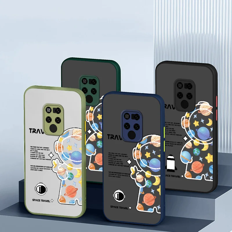 

Case for Huawei Mate 20 Pro 30 Pro Plus 4G 5G Mate 9 Enjoy 10E 20 PLus Pro Enjoy Z Patterned Astronaut Case Planetary Astronaut