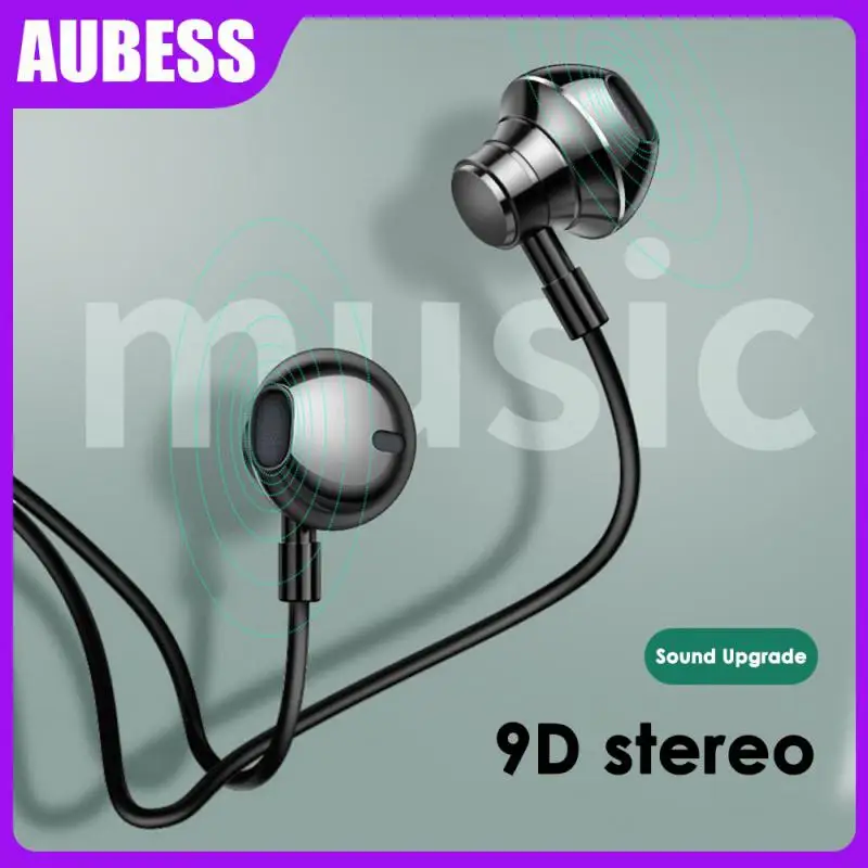 

New Sports Earphones Wired Headset Hifi Type-c Headphones For Android Ergonomic Sport Earbuds In-ear Earphone With Mic 3.5mm