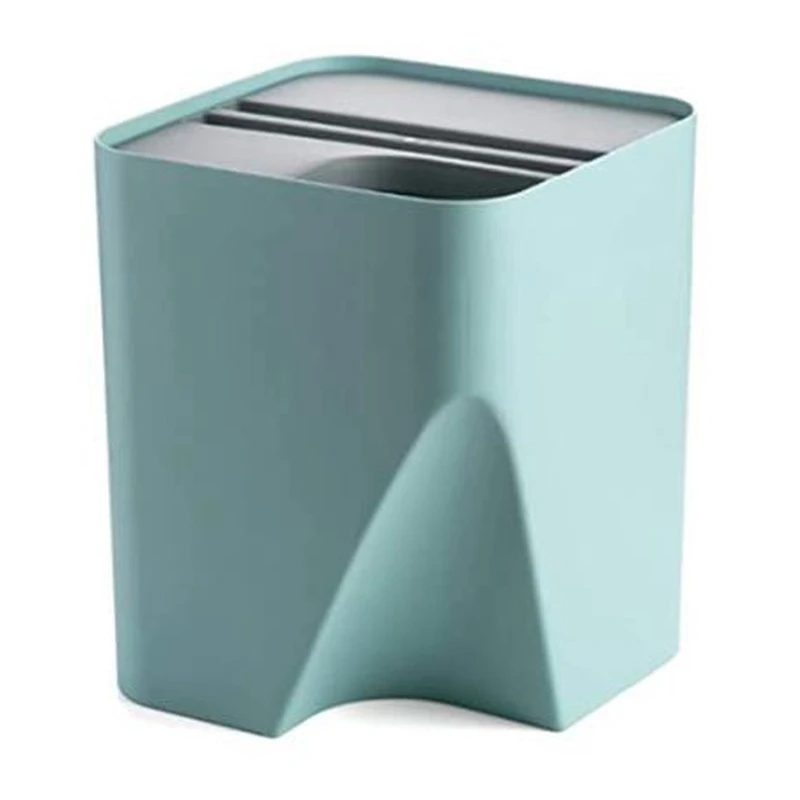 

Штабелируемые пластиковые контейнеры, кухонные контейнеры для отходов с крышками для переработки, сортировки, хранения 15 л