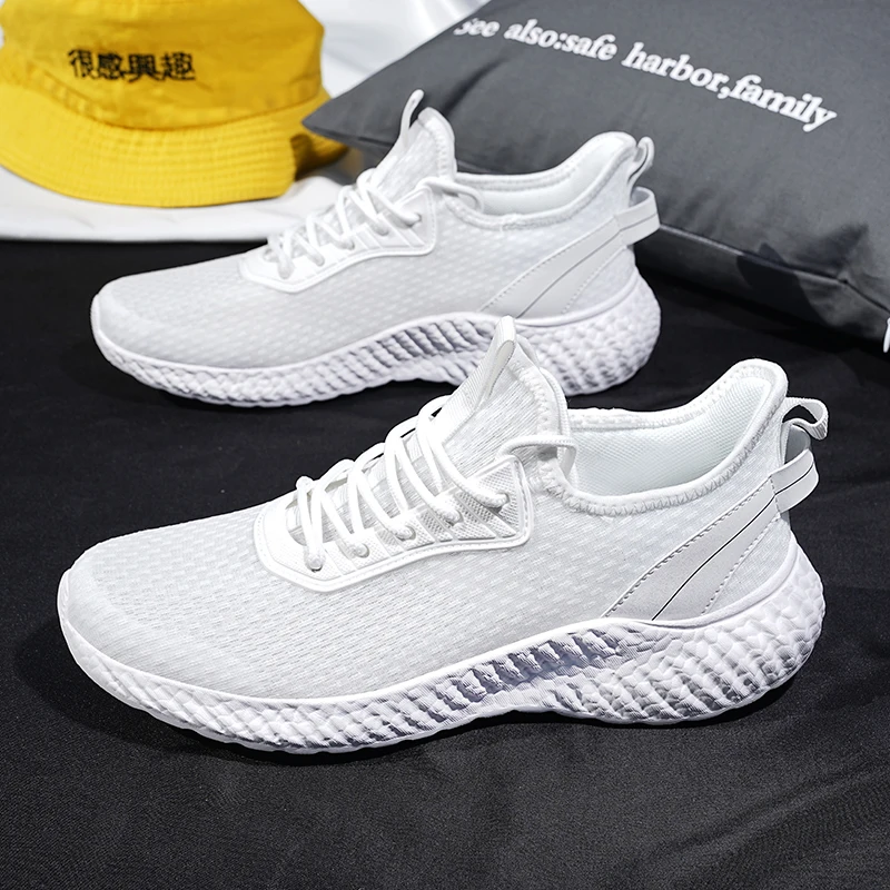 

DR.EAGLE Men Running Shoes Breathable Men's Casual Sneakers Cushioning Male Walking Sports Footwear Comfortable Tennis Trainers