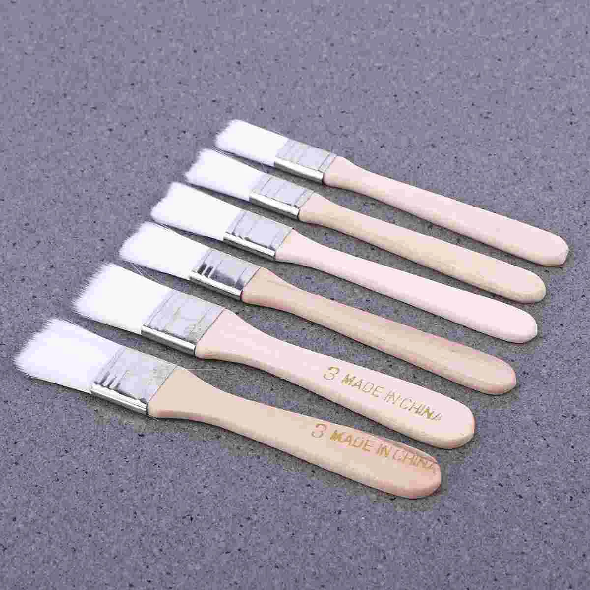 

Disposable Brush, 6- in- 1 High- Quality Professional Handle Disposable Brush Nylon Disposable Brush for,,