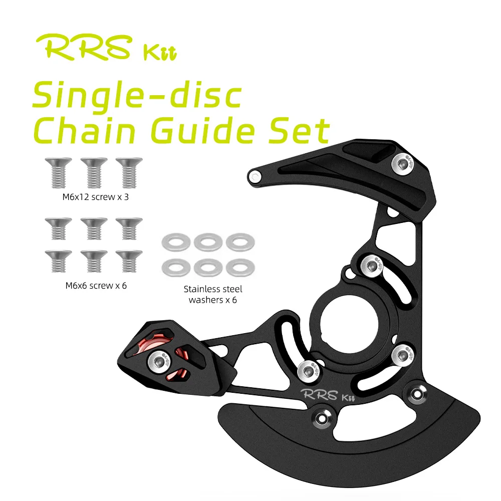 RRSKIT Направляющая велосипедной цепи ISCG 03/05 BB Mount MTB Bike Single Chainring 32-38T 1x System Chainwheel Bash