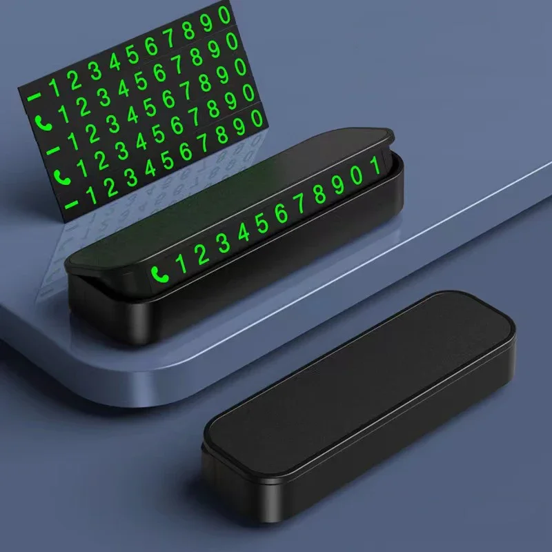 

Миниатюрный Портативный Автомобильный Аксессуар - Держатель Номера Телефона, Визитница, Летняя Временная Парковочная Карта