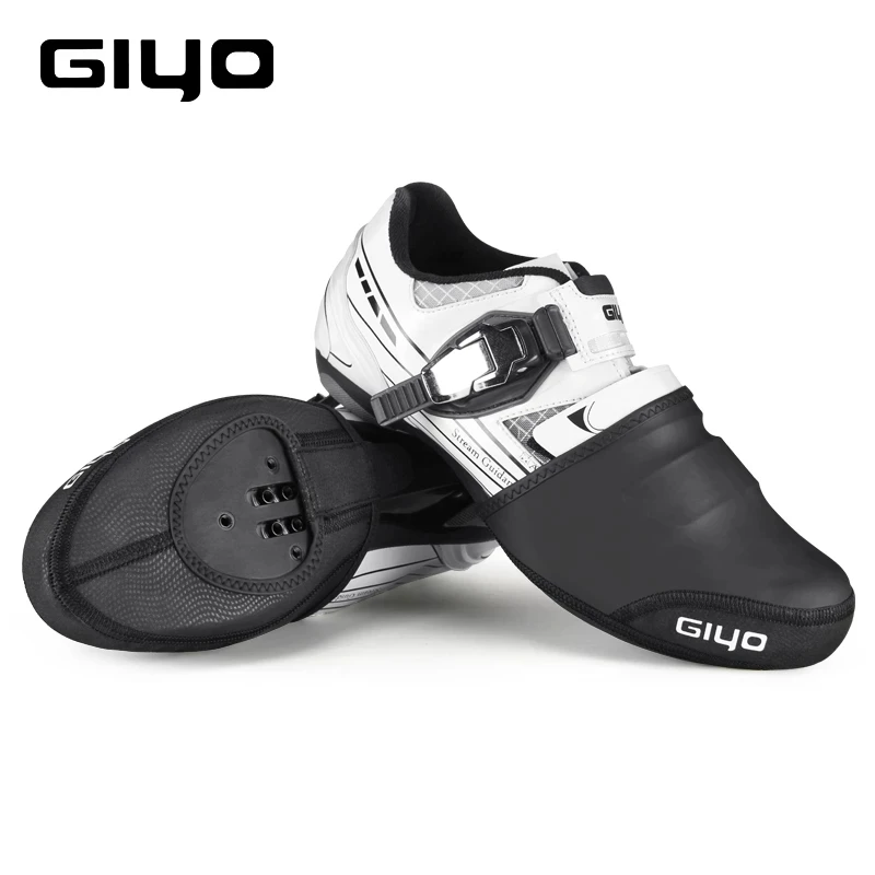 

GIYO Cycling Shoes Covers Waterproof Winter Warmers Half Toe Shoe Cover for Mtb Road Shoes Reflective Sneakers Cycling Overshoes